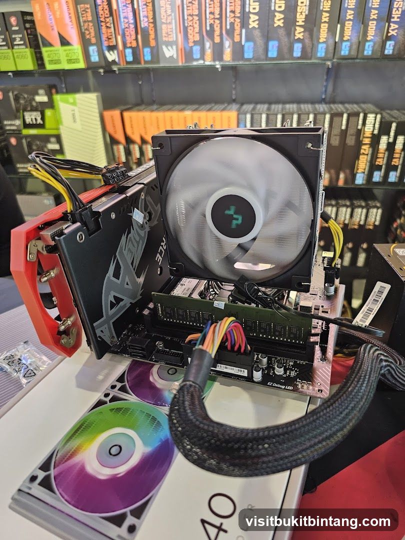 Computer Components Display