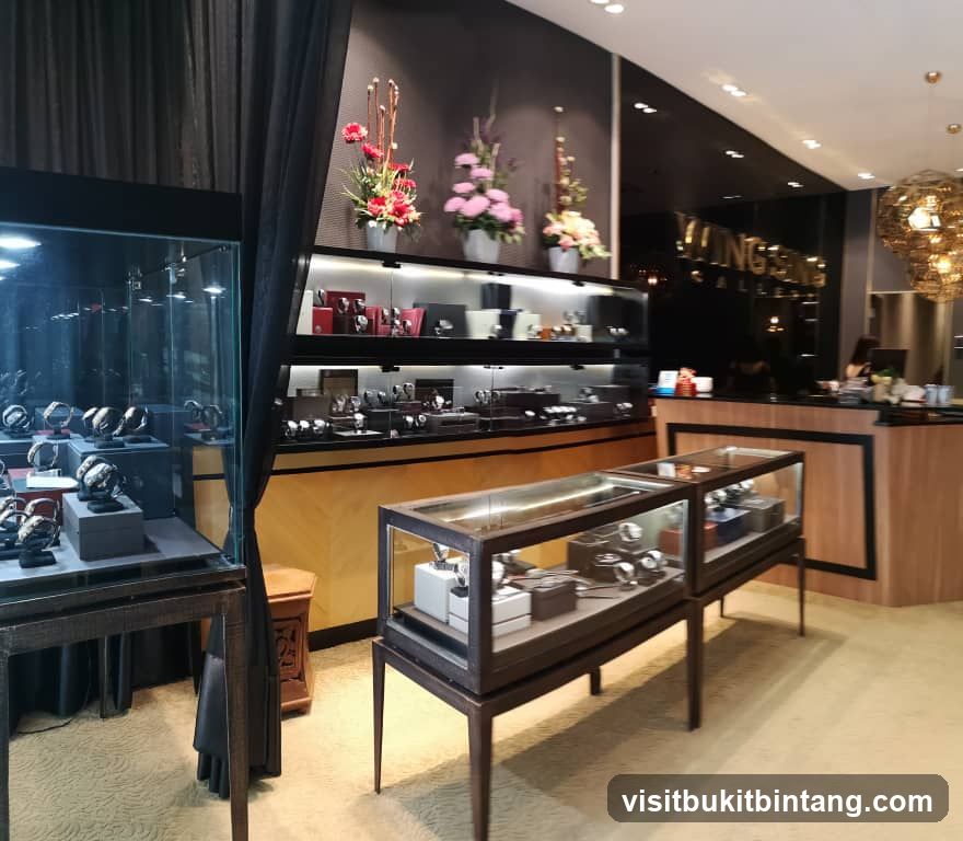 Watch Store Interior