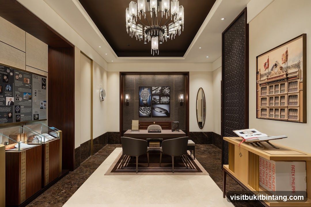 Luxury Watch Boutique Interior