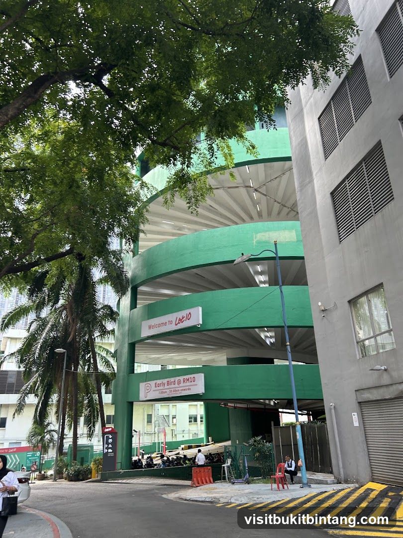 Parking Garage Entrance