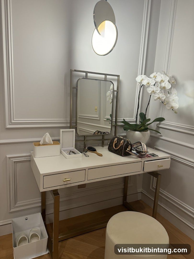 Vanity Table Setup