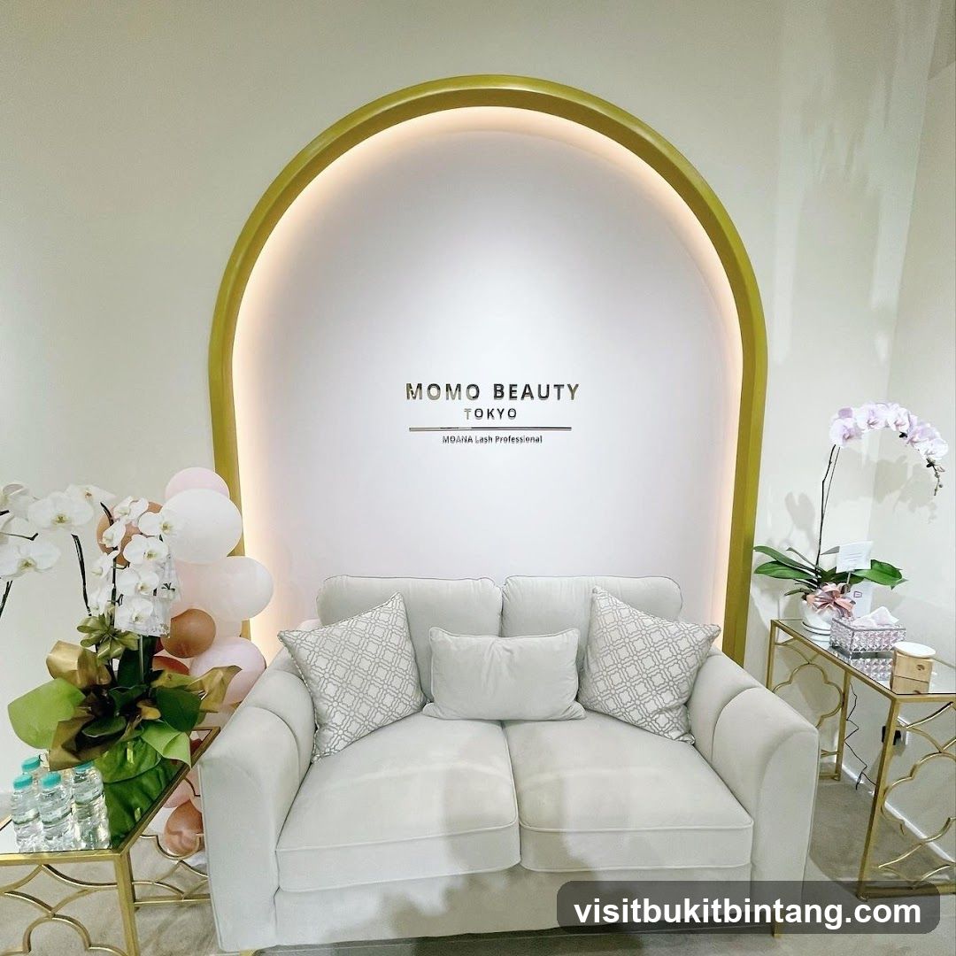 Momo Beauty Tokyo Waiting Area
