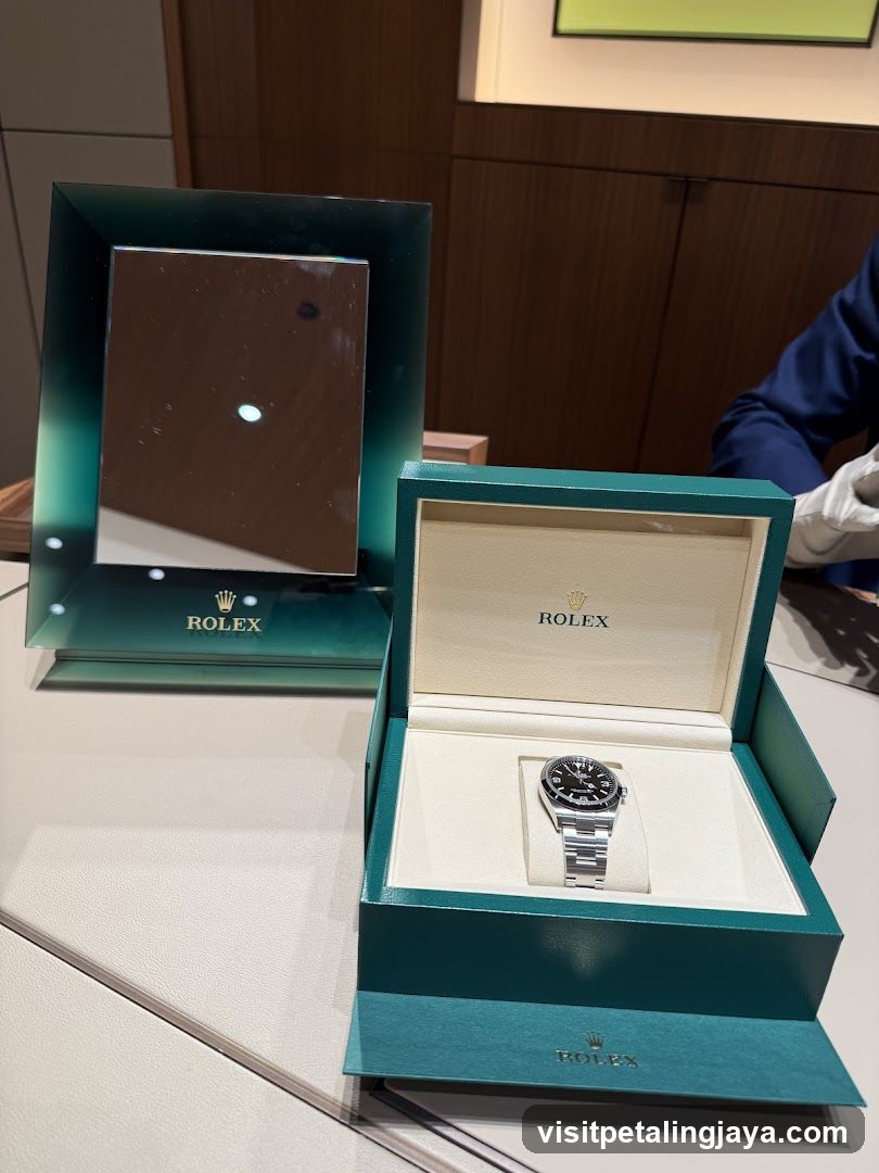 Rolex Watch Display