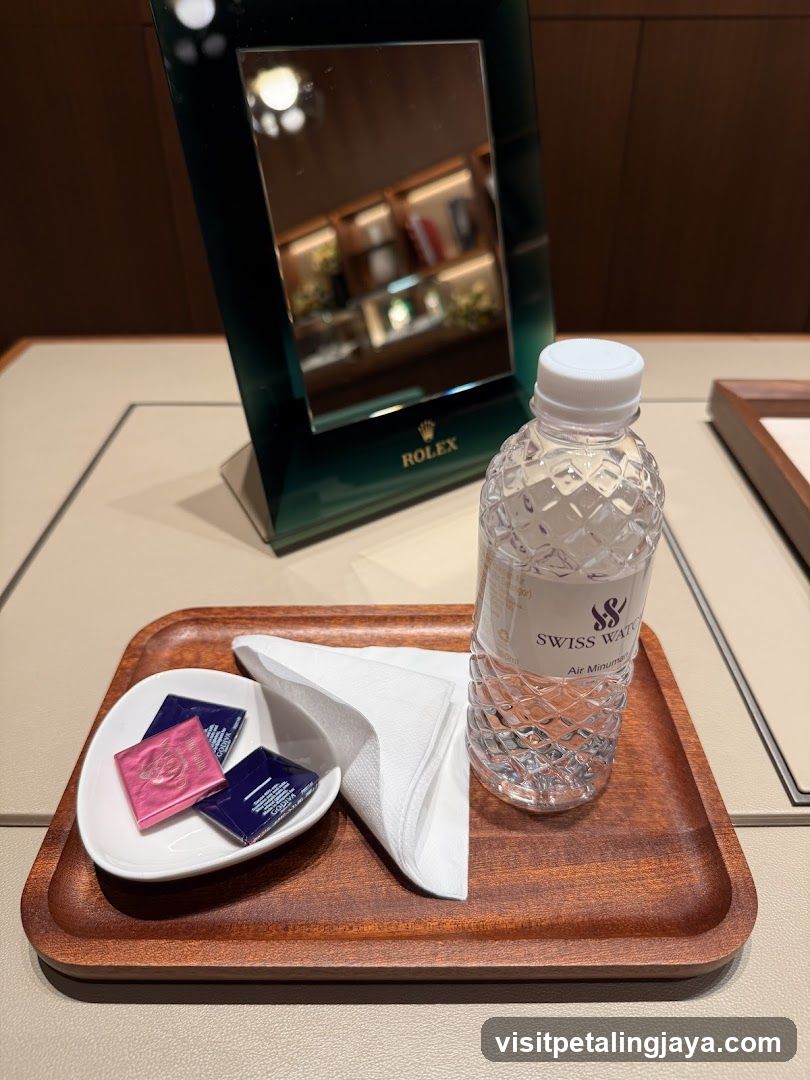 Luxury Hotel Amenities Tray