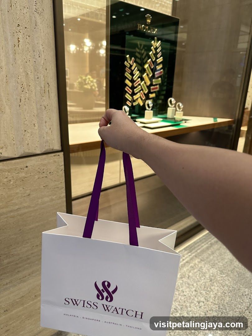 Swiss Watch Shopping Bag