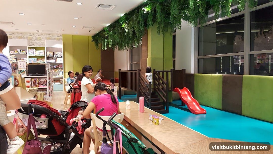 Indoor Play Area with Shelves