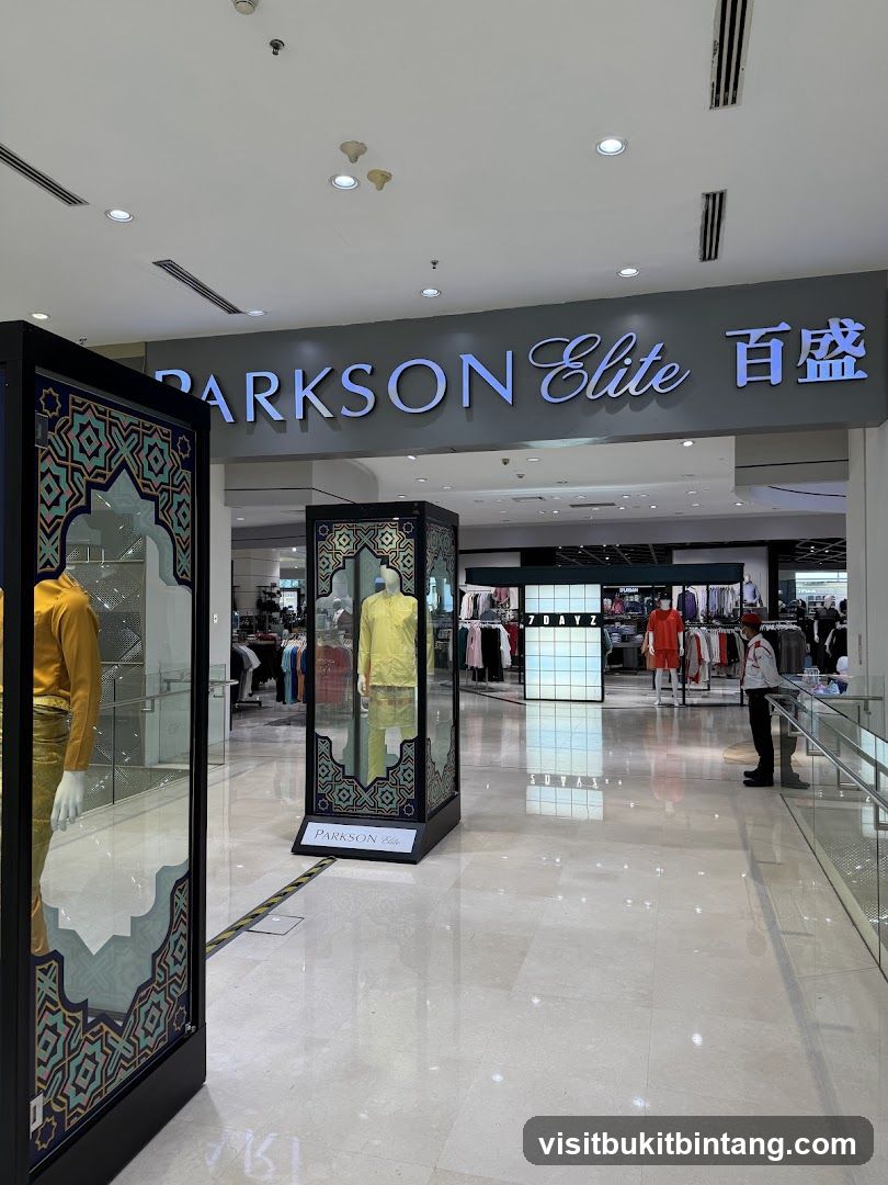 Parkson Elite Store Entrance