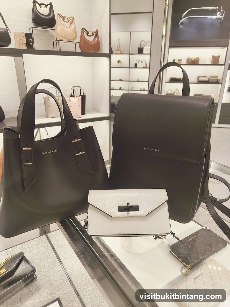Handbags on Display