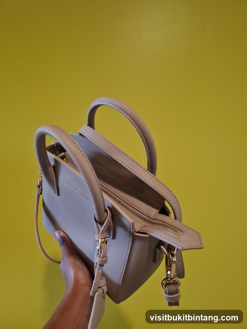 Beige Handbag