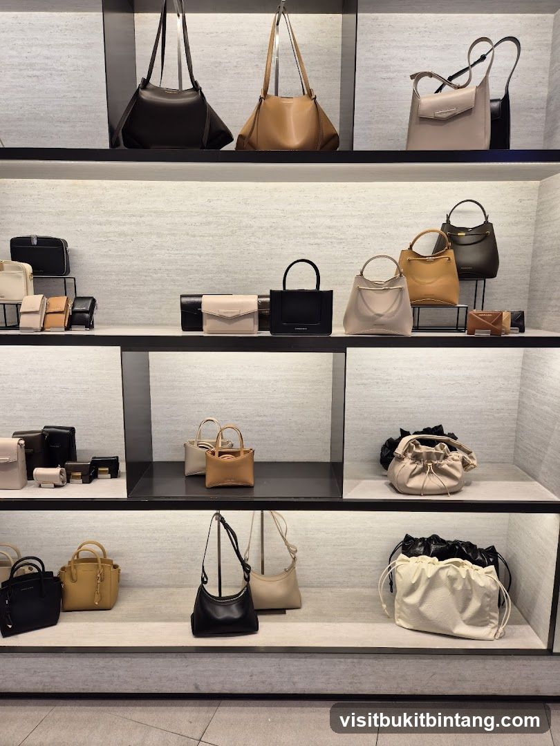 Handbags on Display