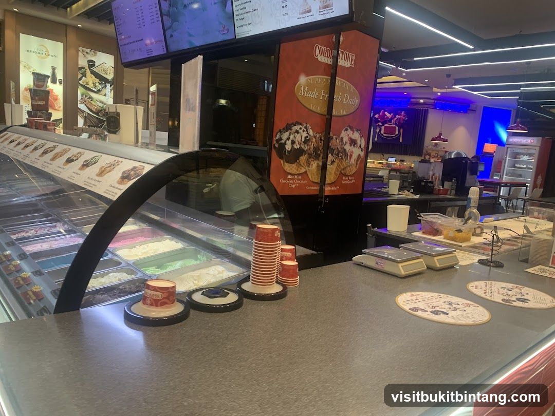 Ice Cream Shop Counter