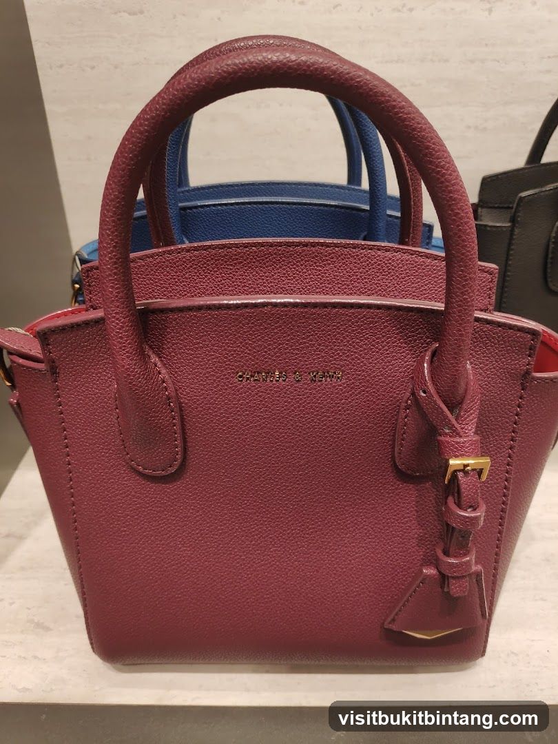 Burgundy Handbag