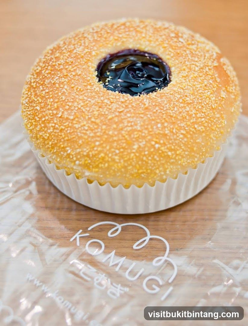 Blueberry Filled Pastry