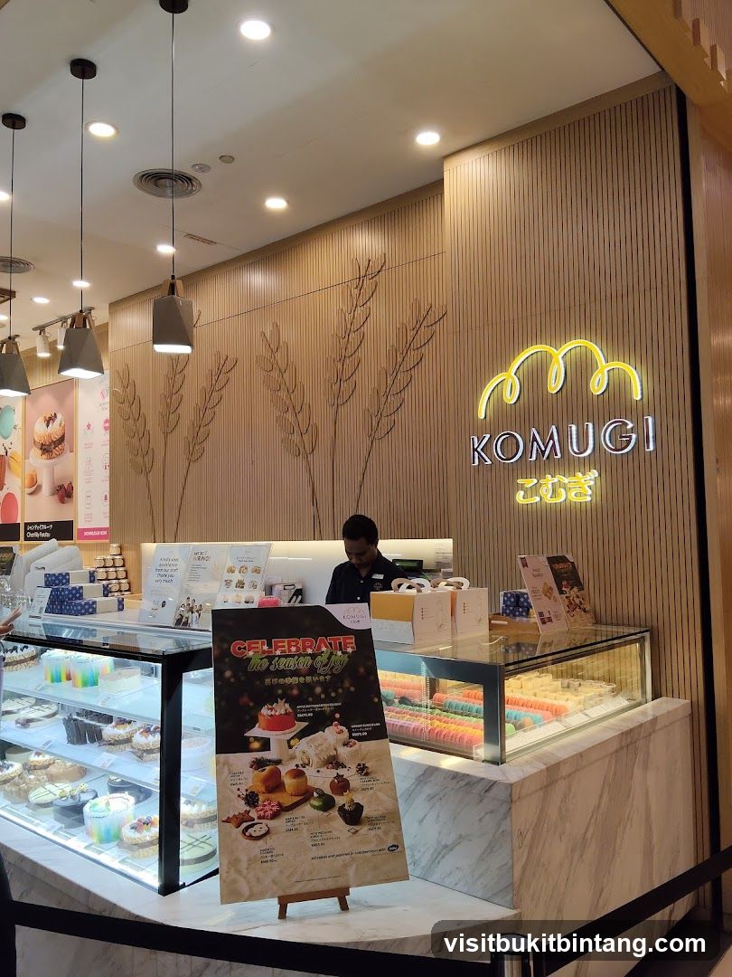 Bakery Counter with Desserts