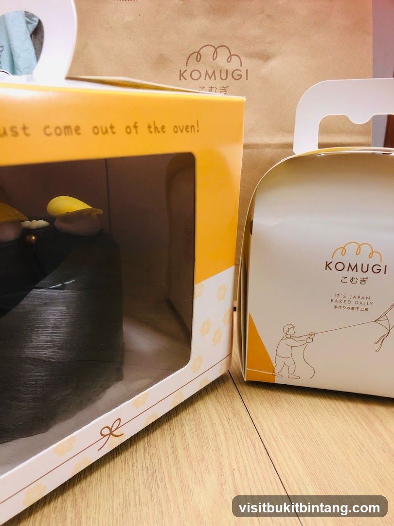 Komugi Baked Goods Packaging