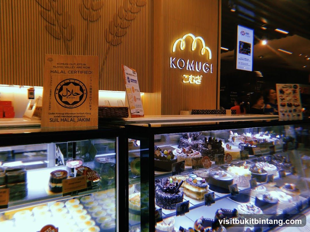 Komugi Bakery Display