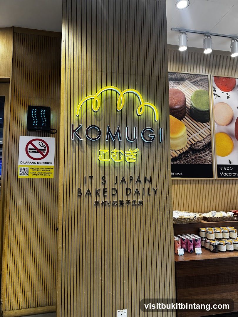 Komugi Bakery Signage