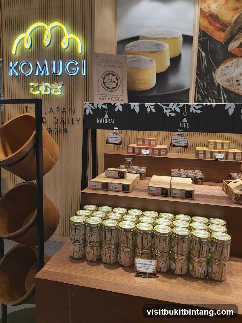 Komugi Bakery Display