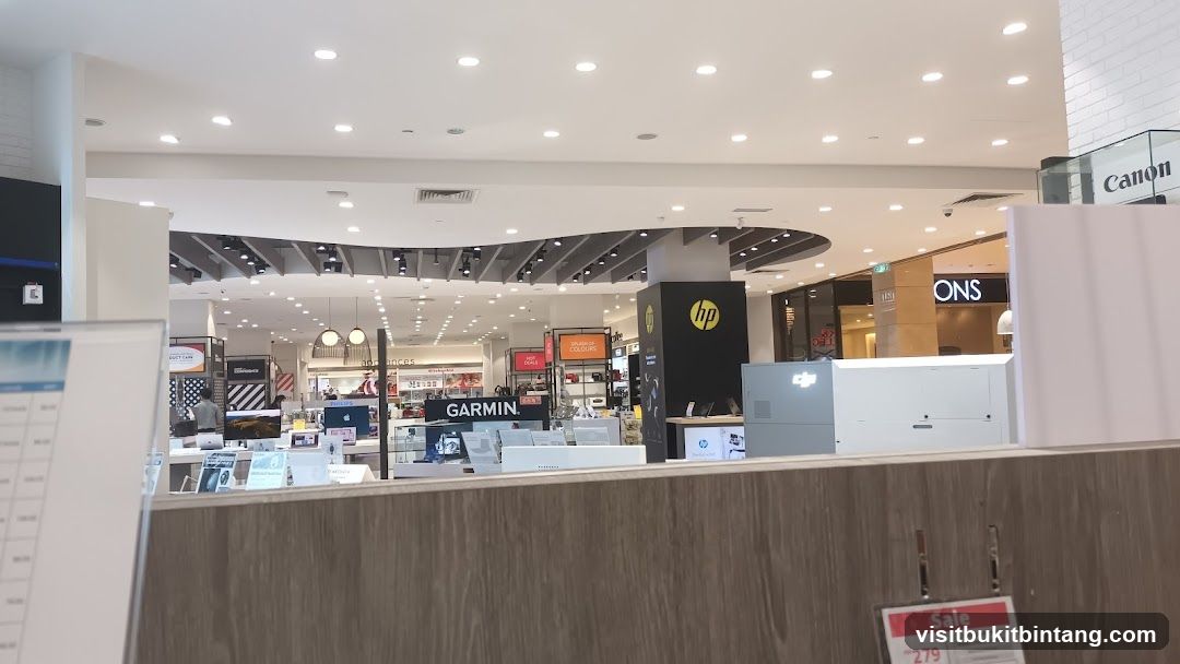 Electronics Store Interior