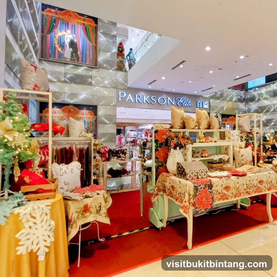 Christmas Display at Parkson Elite