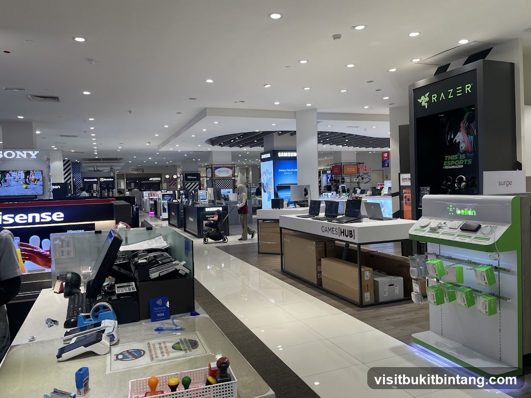 Electronics Store Interior