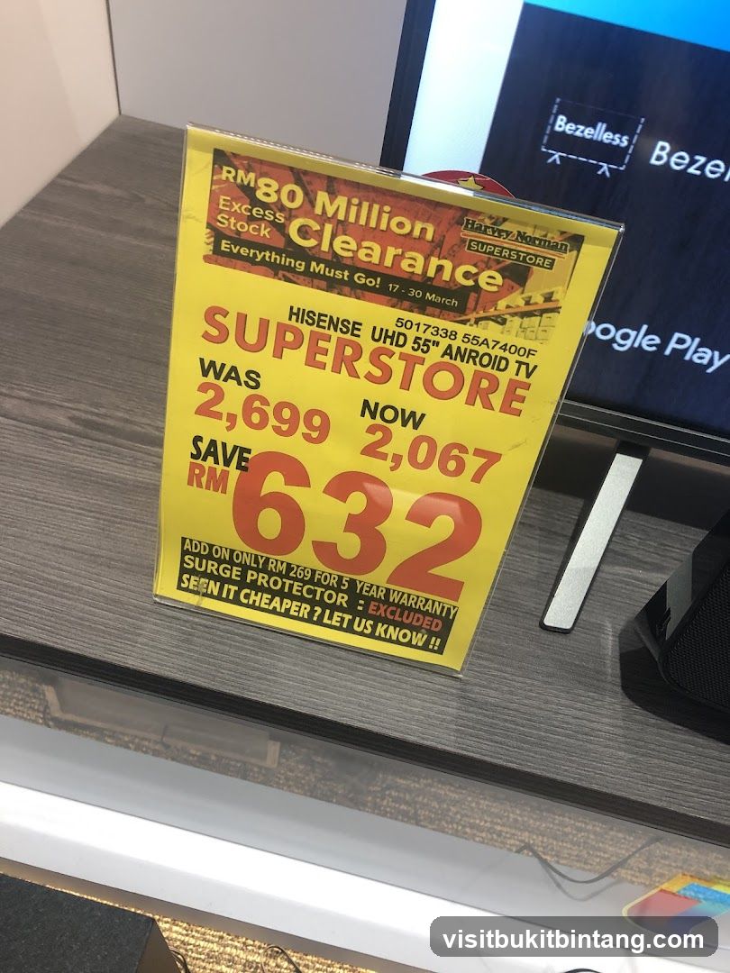 Superstore Clearance Sale