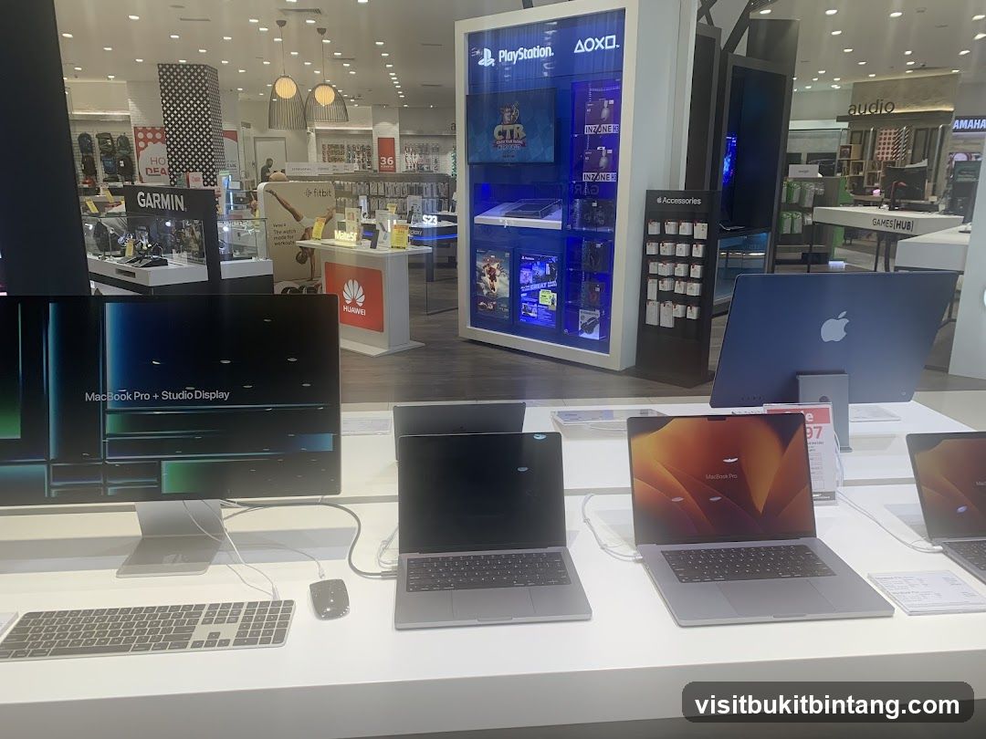 Electronics Store Display