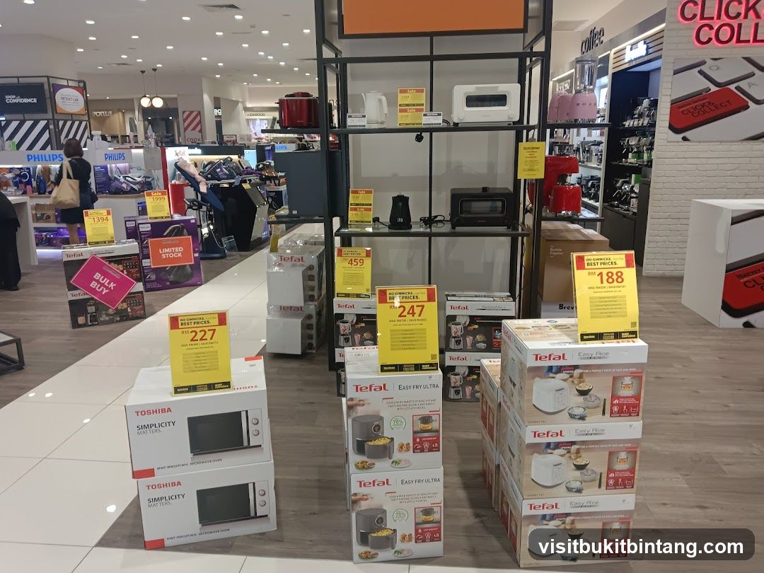 Home Appliance Store Display