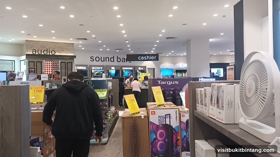 Electronics Store Interior