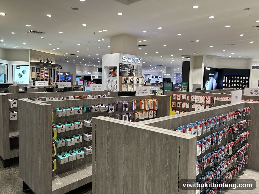 Electronics Store Interior