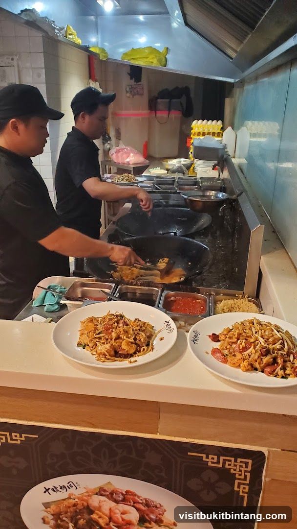 Chefs preparing food