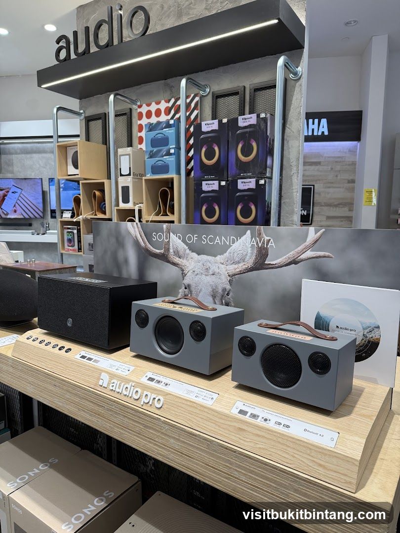 Audio Pro Speakers Display