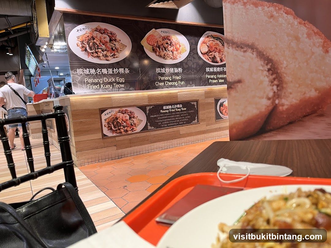 Food Stall Display