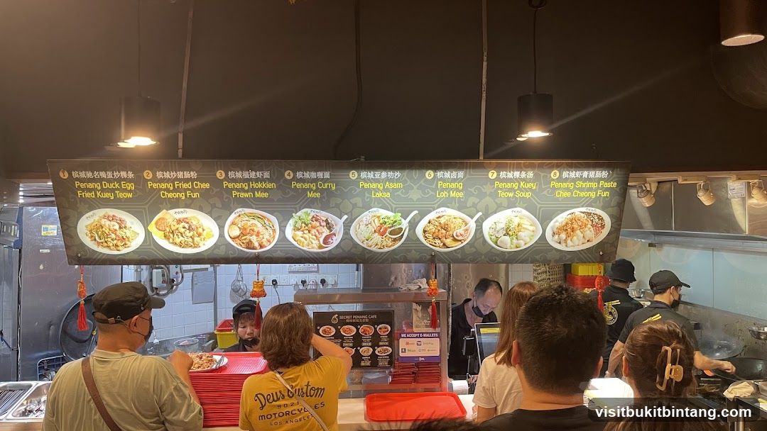 Food Stall Menu