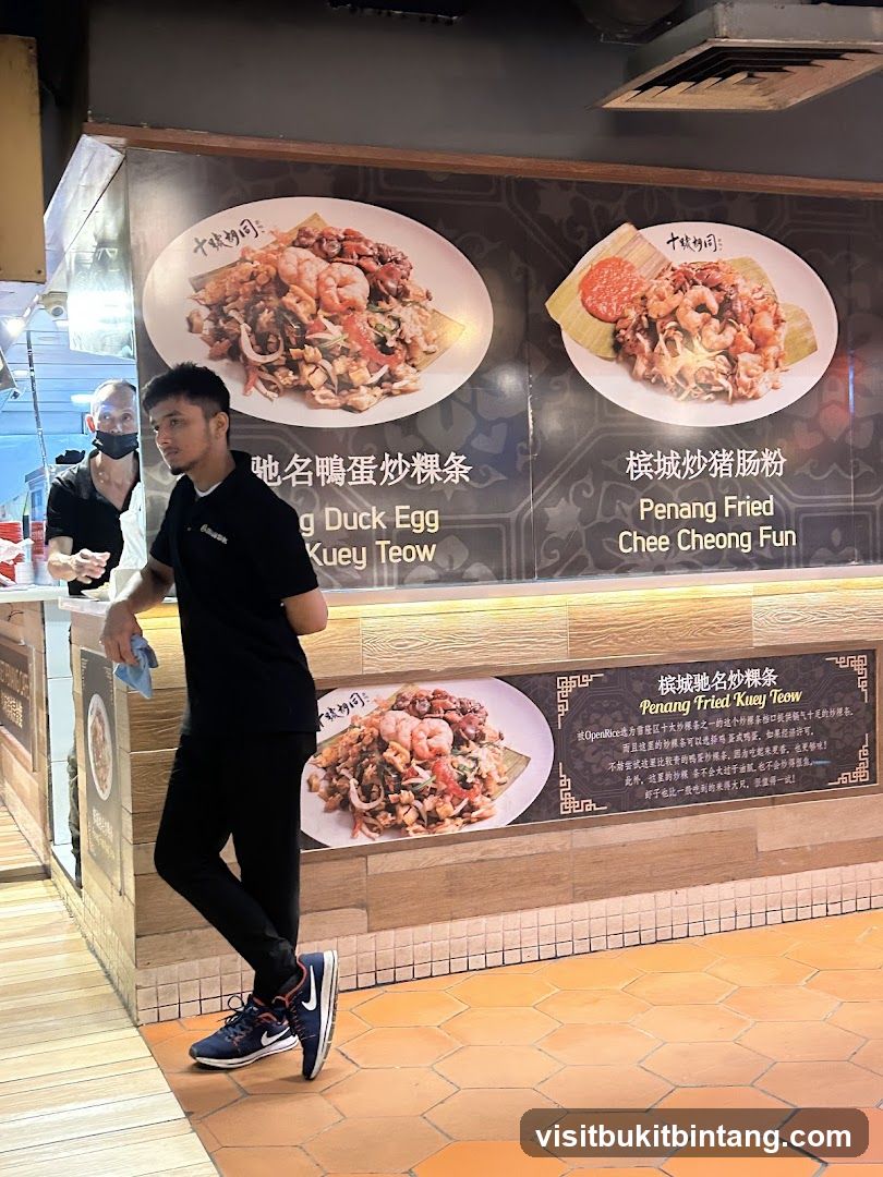 Food Stall Display