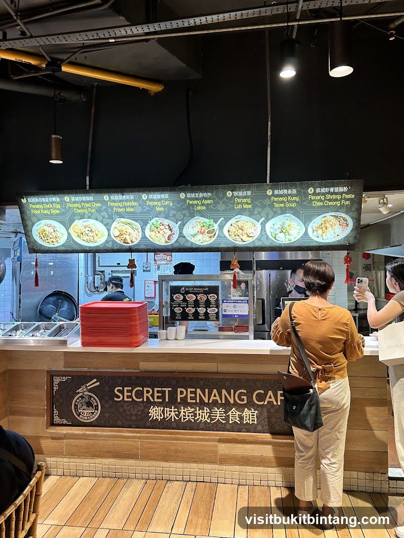 Food Stall Menu