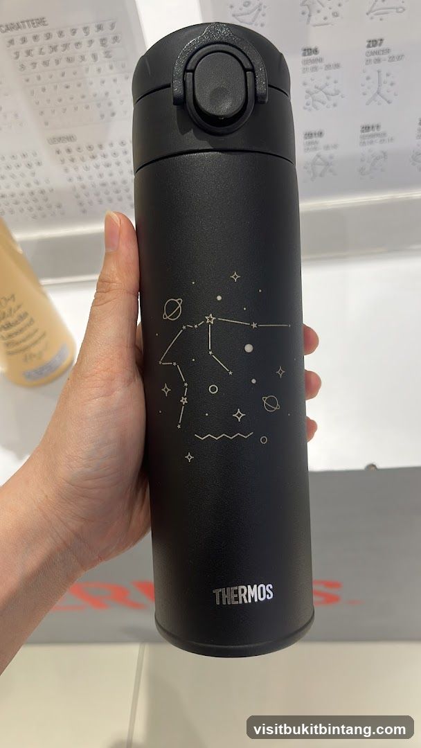 Thermos Tumbler with Constellation Design