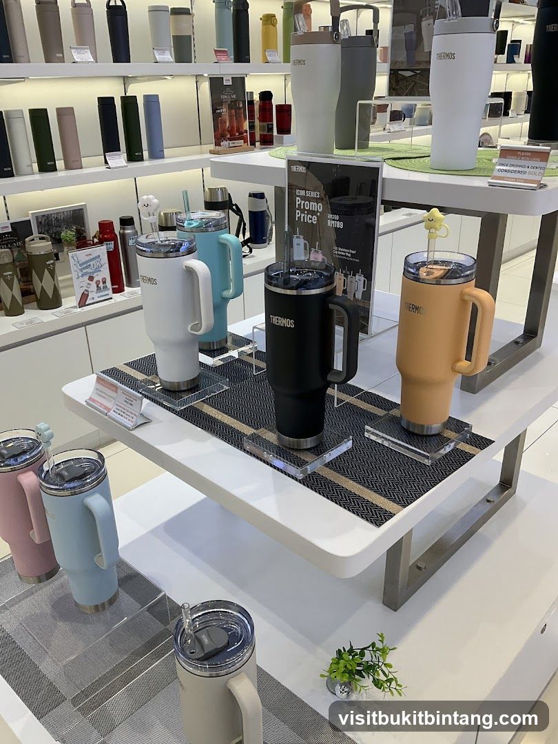 Thermos Products Display