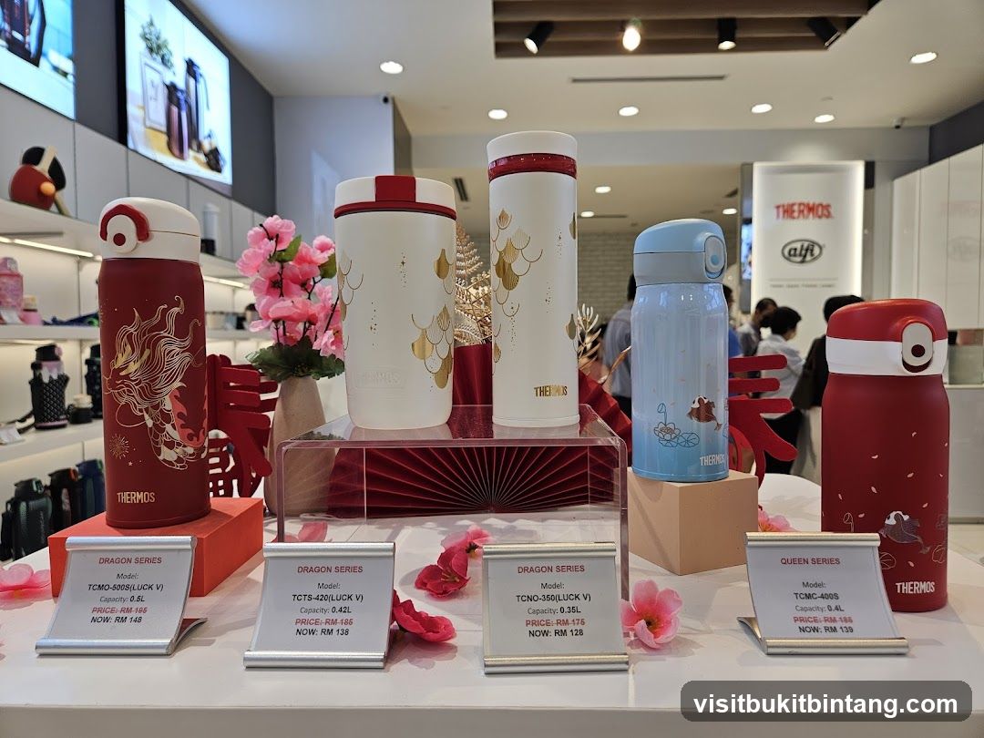 Thermos Products Display