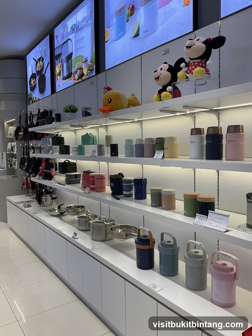 Kitchenware and Thermos Display