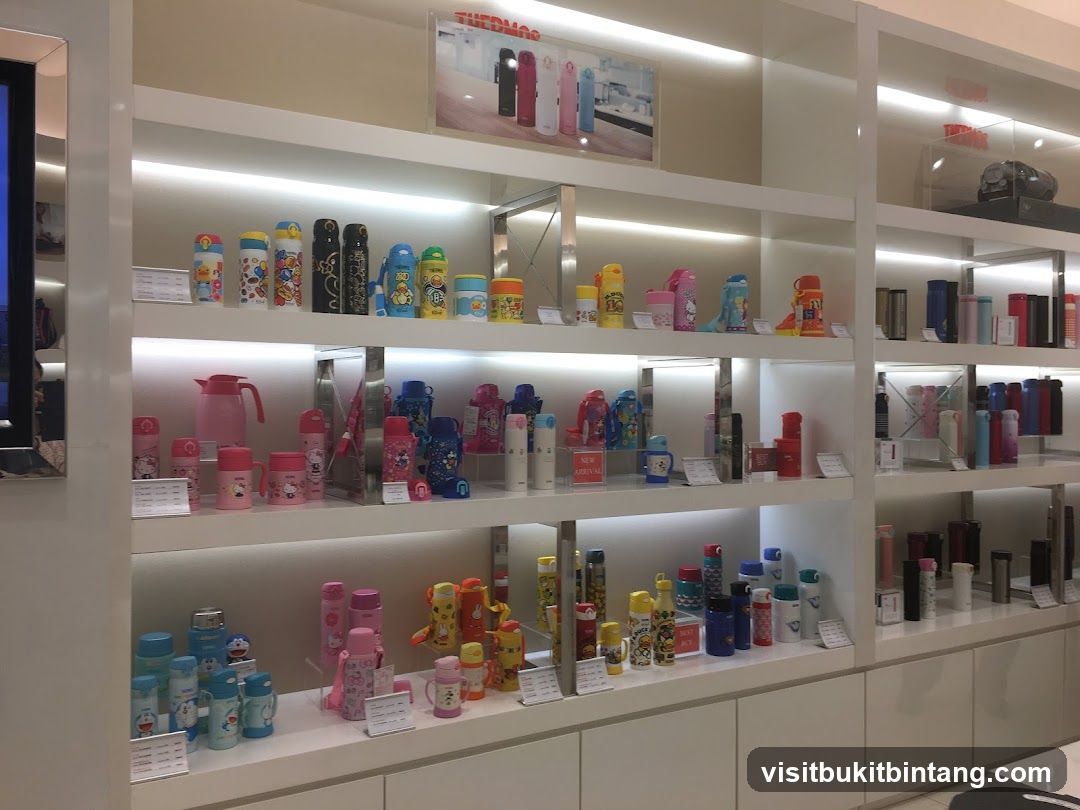 Thermos products display