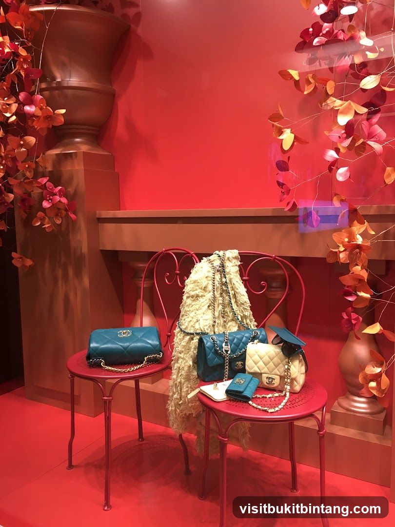 Chanel Handbag Display