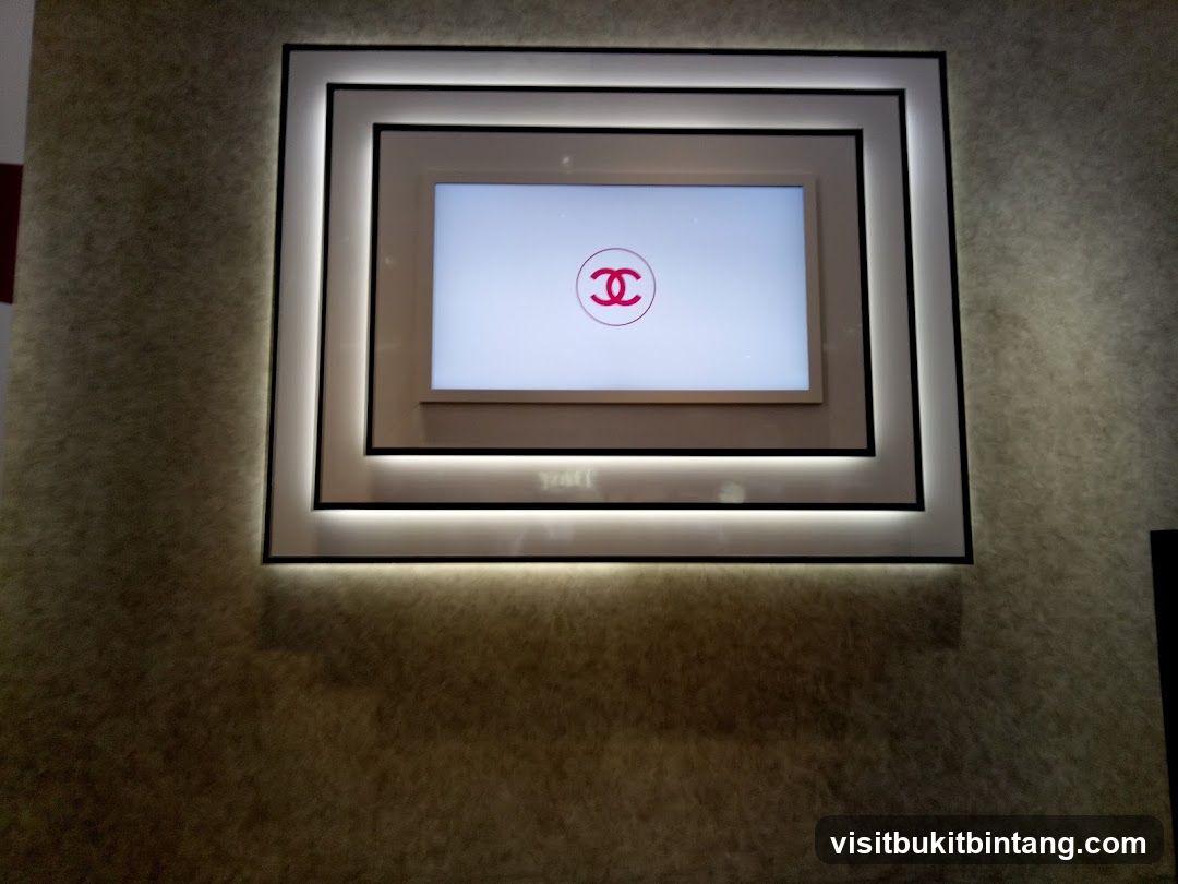 Chanel Logo Display