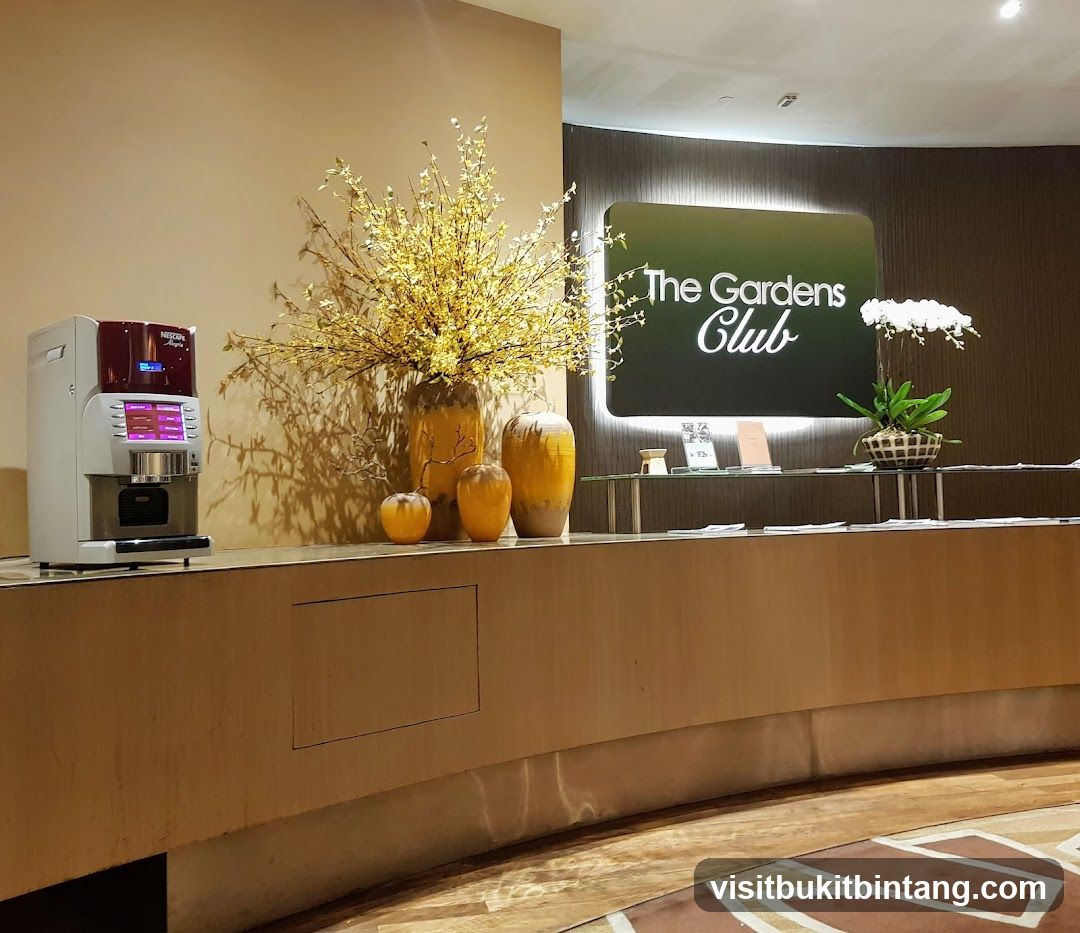 The Gardens Club Reception Area