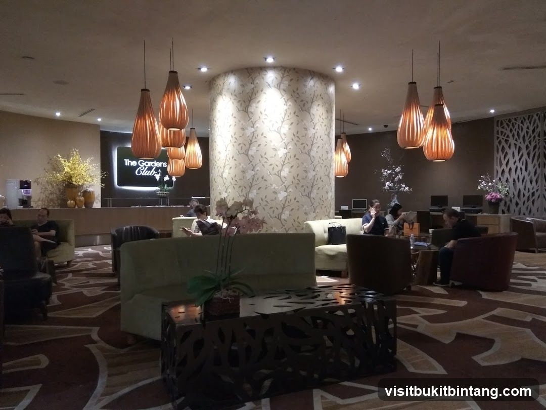 Lounge Area with Signage