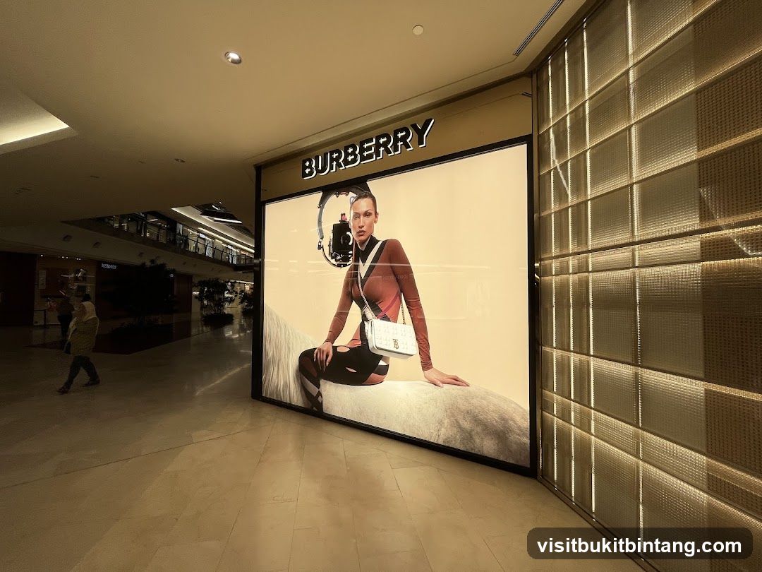 Burberry Storefront Display