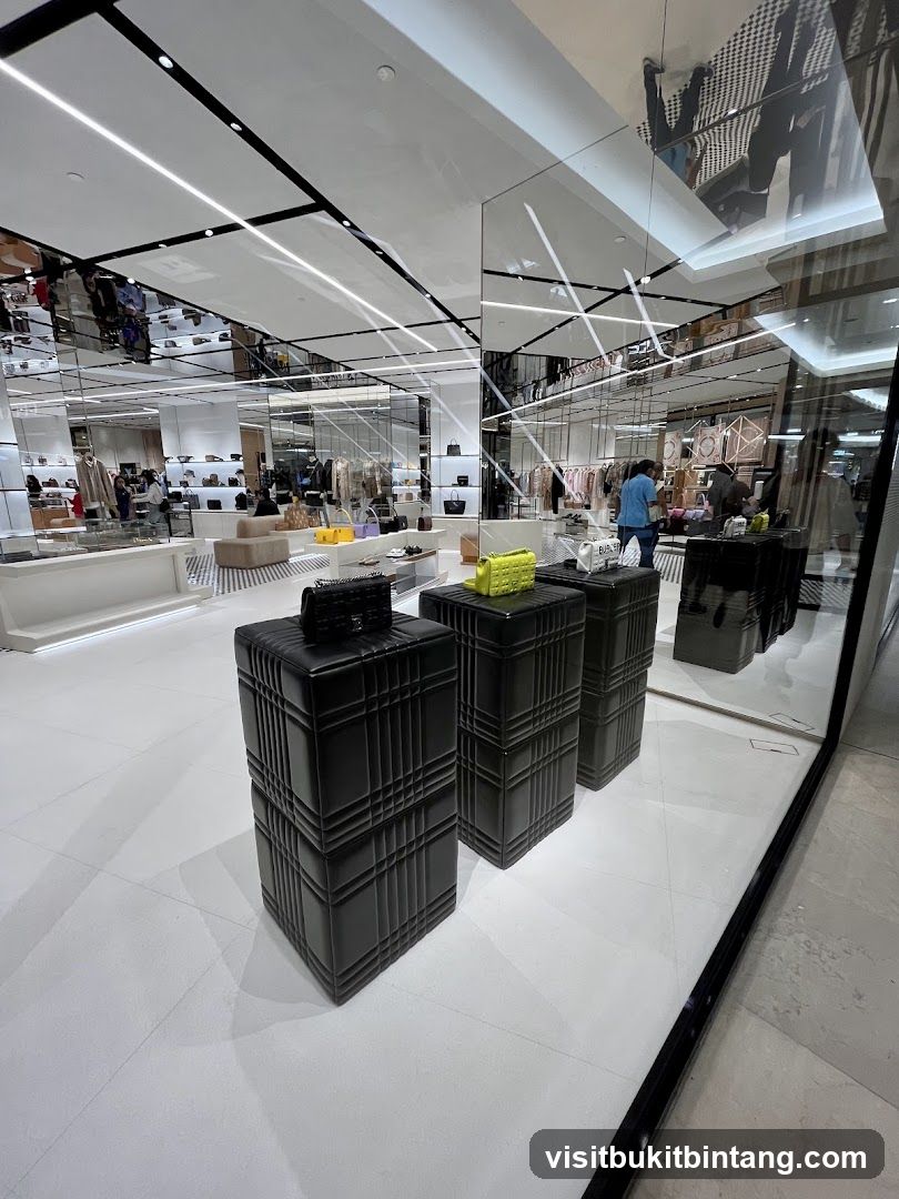 Luxury Handbag Display