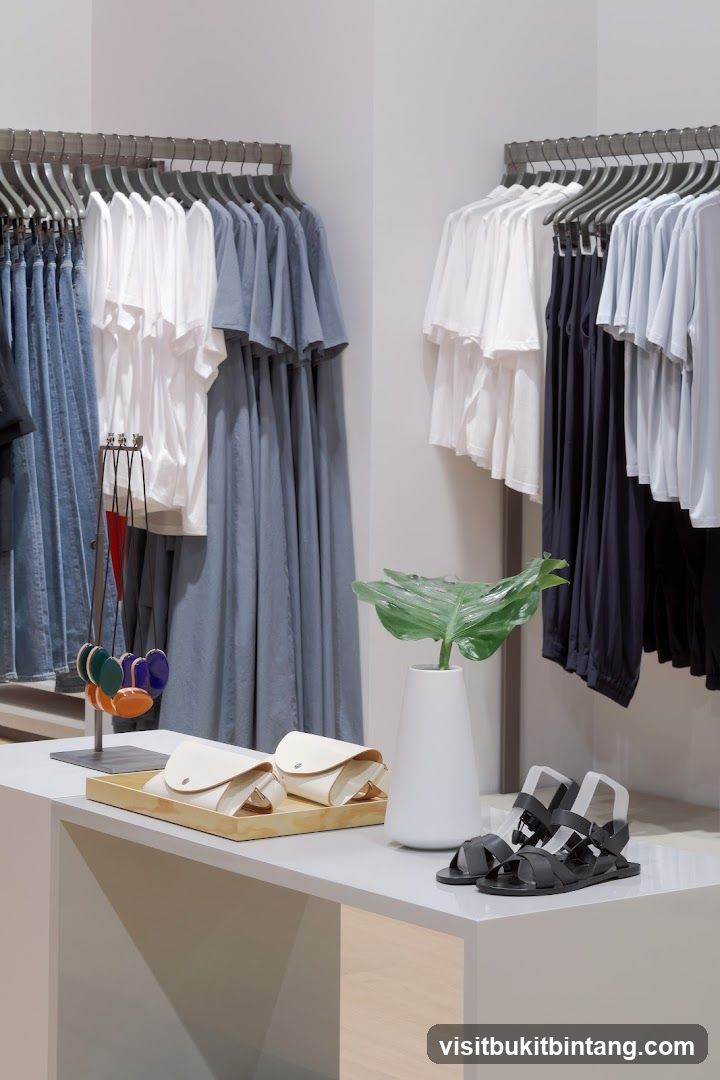 Clothing store display