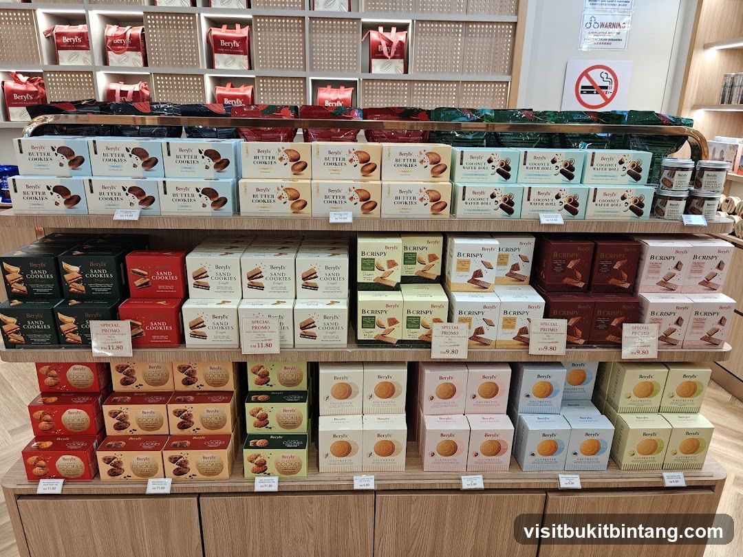 Assortment of Cookies and Snacks