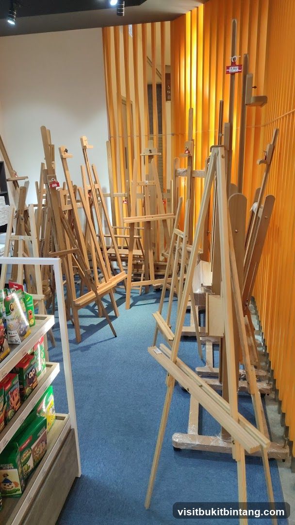 Art Supply Store Display